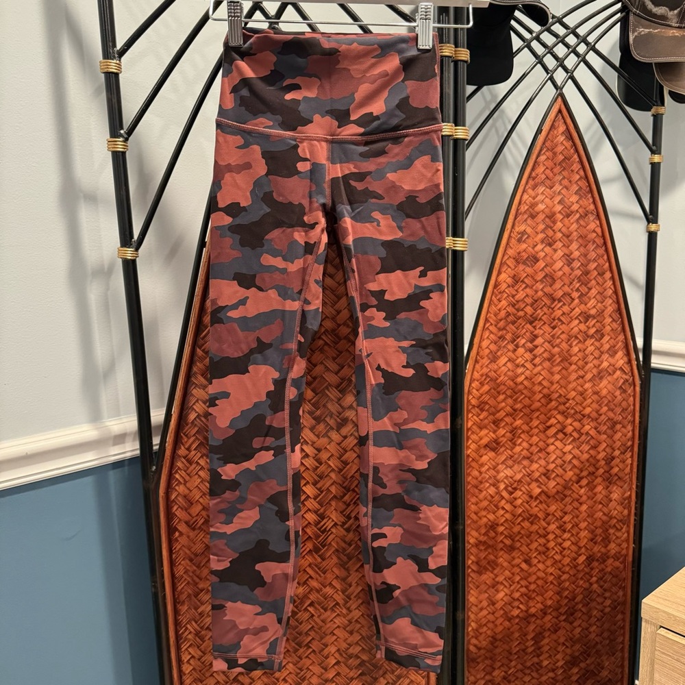 Lululemon Wunder Under HR Heritage Camo Leggings